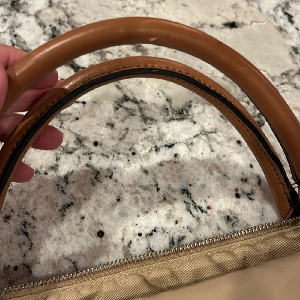 Banana Republic Nylon Leather Laptop Bag